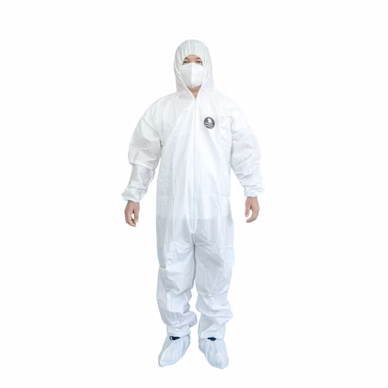 Microporous Film Disposable Chemical Personal Protective Suit