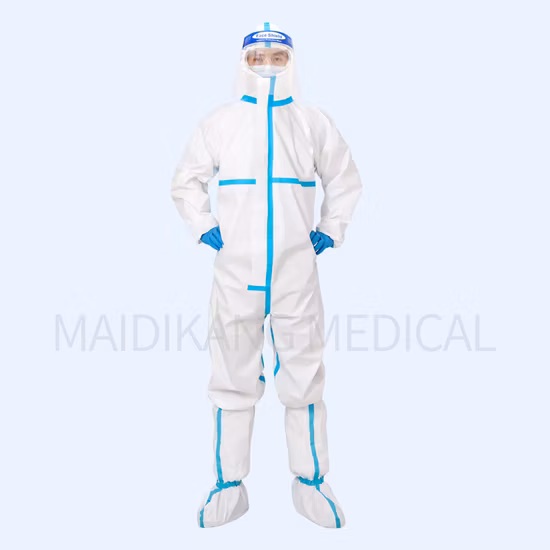 High Quality Disposable Isolation Clothing/Protective Clothing/Protective Suits