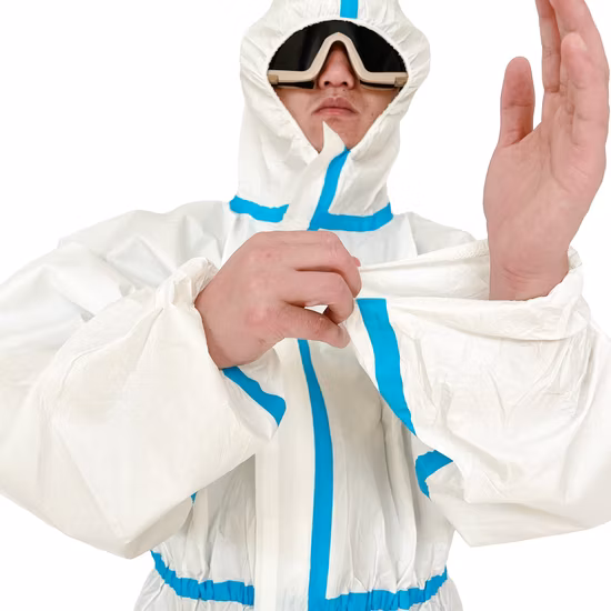 Disposable Clothing Single Use Coverall Safety Protective Apparel