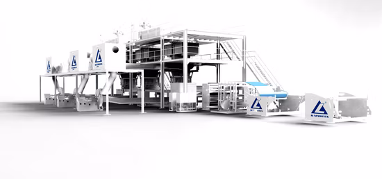 PP Spunbond Fabric Nonwoven Machine with High Quality