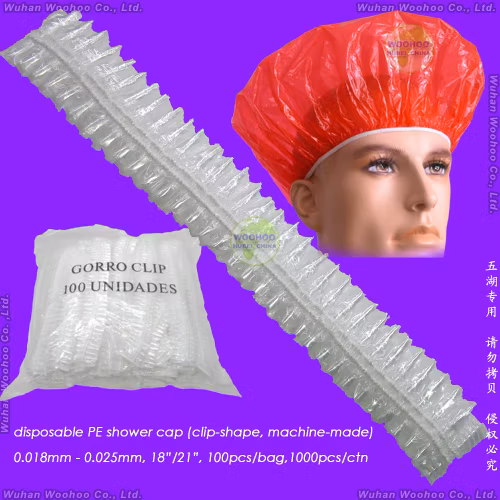 Disposable Non Woven Double Elastic White Round Cap / Hair Cap / Surgical Cap / Mob Cap / Medical Clip Cap