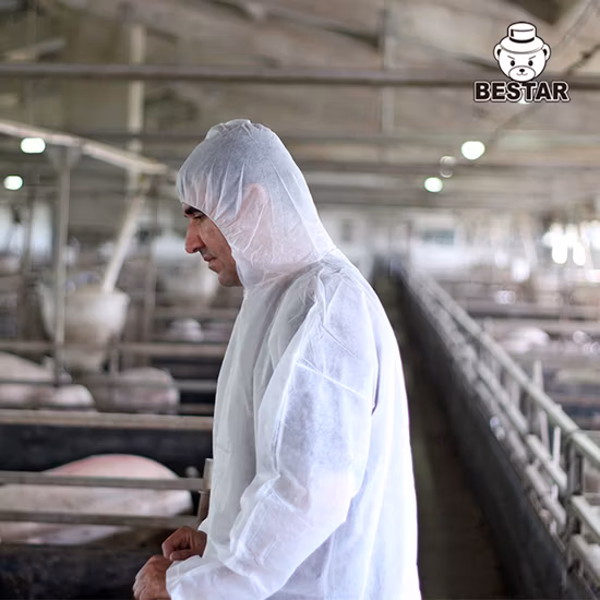 Wholesale Price Suitable Size Disposable Protective Overalls for Self-Protection